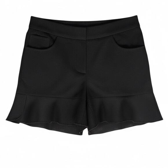 Frida Weyer Ruffle Hem Mini Shorts size 2 RTW Spring 2013 - Picture 1 of 10
